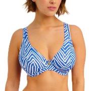 Freya Fiji Falls High Apex Bikini Top Hvit/Blå G 65 Dame