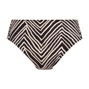 Freya Fiji Falls High Waist Bikini Brief Hvit/Blå Small Dame