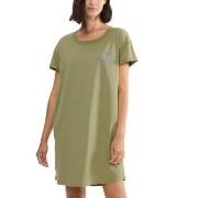 Triumph Nightdress Short Sleeve Oliven bomull 38 Dame