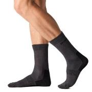 Seger Strømper Wanderer Light Wool Socks Antracit Str 40/42