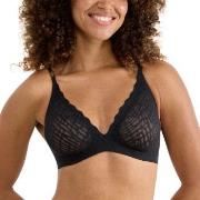 Sloggi BH ZERO Feel Bliss Push-Up Bra Svart L+ Dame