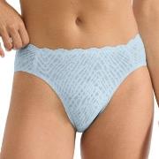 Sloggi Truser ZERO Feel Bliss High Leg Brief Lysblå Medium Dame