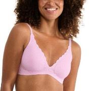 Sloggi BH ZERO Feel Bliss Push-Up Bra Rosa Small Dame