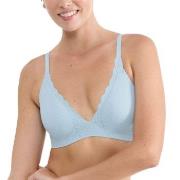 Sloggi BH ZERO Feel Bliss Push-Up Bra Lysblå XL+ Dame