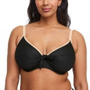 Swegmark Bahamas Bikini Underwire Bra Svart m Beige B 75 Dame