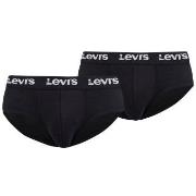 Levis 2P Base Brief Svart bomull Medium Herre