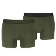 Levis 2P Men Twill Boxer Brief Khaki bomull Medium Herre