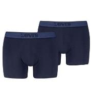 Levis 2P Men Twill Boxer Brief Marine bomull Medium Herre