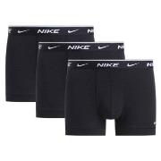 Nike 6P Everyday Essentials Cotton Stretch Trunk Helsvart bomull Large...