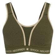 Shock Absorber BH Ultimate Run Padded Bra Grønn E 75 Dame