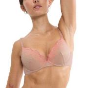 Triumph BH Comfort Glam Wired Push-Up Bra Sand/rosa D 75 Dame