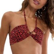 Triumph Midnight Swim Bandeau Rød/Svart B 40 Dame