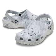 Crocs Classic Marbled Clog Hvit/Grå US M9/W11 (EU 42-43)