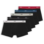 BOSS 10P Essential Trunks Svart bomull X-Large Herre