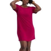 Bamboo Basics Nora PJ Big T-Shirt Rød viskose X-Large Dame
