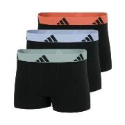 adidas 3P Active Flex Cotton Trunk Svart/Mint bomull X-Large Herre