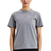 Bread and Boxers T-Shirt Classic Grå/Blå økologisk bomull Large Dame