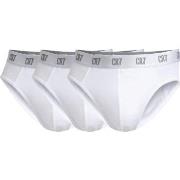 CR7 Cristiano Ronaldo 3P Basic Brief Hvit bomull XX-Large Herre