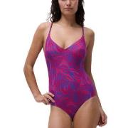Femilet Tidra Deep V-neck Swimsuit Mixed 40 Dame