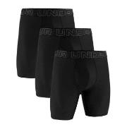 Under Armour 3P Performance Tech Solid 9in Boxers Svart polyester XX-L...