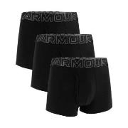 Under Armour 3P Performance Cotton Solid 3in Boxers Svart XX-Large Her...