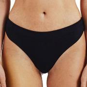 Bread and Boxers Cotton Thong Truser 2P Svart økologisk bomull X-Small...