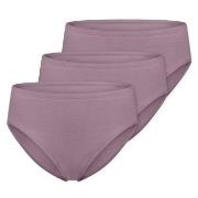 Schiesser Truser 3P Essentials Cotton Briefs Fiolett bomull 38 Dame