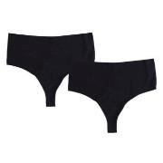 Pierre Robert Truser 2P Invisible Micro High Waist String Svart Medium...