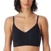 Schiesser BH Invisible Soft Bustier Padded Bralette Svart 38 Dame
