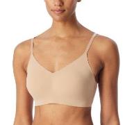 Schiesser BH Invisible Soft Bustier Padded Bralette Sand 38 Dame