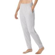 Schiesser Mix and Relax Long Pants With Cuff Lysgrå bomull 48 Dame