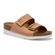 Scholl Monterey 2 Straps Lysbrun  not spec Str 38 Dame
