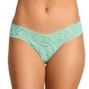 Hanky Panky Truser Low Rise Thong Turkis/Blå nylon One Size Dame