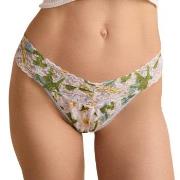 Hanky Panky Truser 2P Printed Original Rise Thong Blå/Hvit nylon One S...