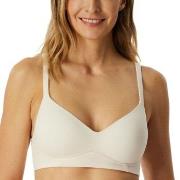 Schiesser BH Unique Cotton Soft Bra Krem bomull A 75 Dame