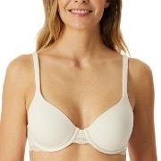 Schiesser BH Unique Cotton Wired Bra Krem bomull B 75 Dame