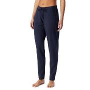 Schiesser Women Mix and Relax Cotton Pants Mørkblå bomull 34 Dame