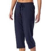 Schiesser Women Mix and Relax Pants Mørkblå bomull 42 Dame