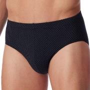 Schiesser Cotton Casuals Mini Brief Svart økologisk bomull 3XL Herre
