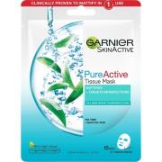 Skin Active Tea tree tissue mask, 28 g Garnier Ansiktsmaske