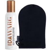 Self-Tanning Mousse & Mitt,  Ida Warg Hudpleie