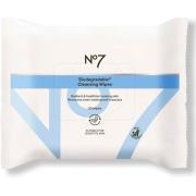 No7 Biodegradable Wipes for Cleansing, Radiance, 30 Pcs 30 Pcs - Face ...