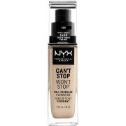 NYX Professional Makeup Can't Stop Won't Stop Foundation Fair - 30 ml