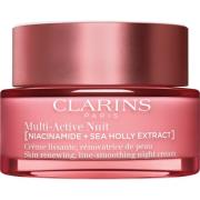 Clarins Multi-Active Nuit Skin Renewing, Line-Smoothing Night Cream fo...