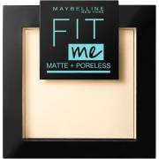 Maybelline Fit Me Matte & Poreless Powder Natural Ivory 105 - 9 g
