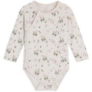 Hust&Claire Bum Blomstret Baby Body Old Rosie | Beige | 50 cm