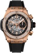 Hublot Herreklokke 421.OX.1180.RX.1104 Big Bang 44mm Sort/Gummi Ø44