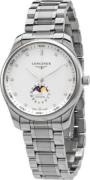 Longines Herreklokke L2.919.4.77.6 Master Sølvfarget/Stål Ø42 mm