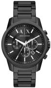 Armani Exchange Herreklokke AX1722 Banks Sort/Stål Ø44 mm