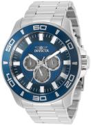 Invicta Herreklokke 30783 Pro Diver Blå/Stål Ø50 mm